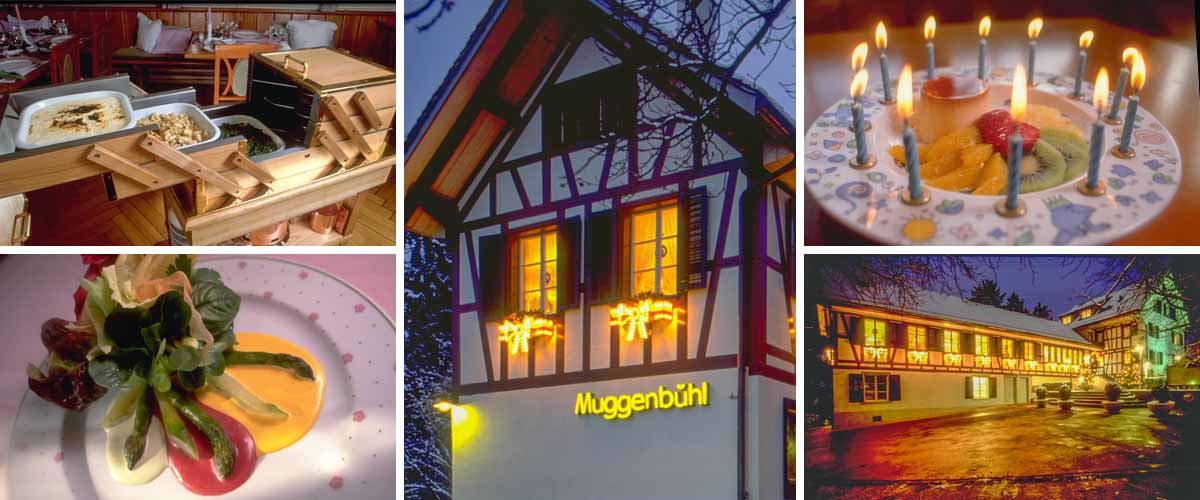 Restaurant Muggenbuehl Zuerich, now Swiss hosts of a luxury holiday accommodation Hawkes Bay New Zealand
